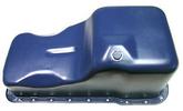 1962-78 Ford/Mercury; 221/260/289/302; Front Sump Oil Pan; Ford Blue Finish; Fits various Ford/Mercury models and years