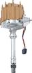 Proform HEI Racing Distributor; Polished; Tan Cap; Without Coil