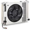 Proform Slim-Fit Radiator/Fan/Shroud System; Universal; with Manual Transmission; Inlet on Driver Side; Outlet on Passenger Side; Core: 21" x 17"
