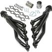 1967-91 Chevrolet/GMC Truck and SUV; Mid-Length Painted LS Swap Hedman Headers