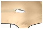 1973-79 Chevy Nova; Interior Headliner; Sedan; 2 & 4 Door; Perforated Vinyl; with Foam Backing; Buckskin; For Cardboard Style Headliner