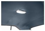 1973-79 Chevy Nova; Interior Headliner; Sedan; 2 & 4 Door; Perforated Vinyl; with Foam Backing; Medium Blue; For Cardboard Style Headliner
