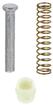 1964-72 Buick, Chevrolet, Pontiac, Oldsmobile; Horn Contact Plunger Assembly; Pin, Spring And Retainer Set; with Tilt Steering Wheel; Deluxe or Wood Wheel