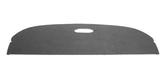 1979-86 Mustang Coupe Carpeted Package Tray - Charcoal Gray