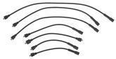 1957-1976 Spark Plug Wire Set; 6 Cylinder