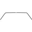 1966-67 Chevrolet Chevelle; Oldsmobile 442, F-85 and Cutlass; Rear Window Headliner Trim Set; 2/4-Door Sedan; Black; 3 Piece