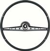 1962 Chevrolet Impala; Steering Wheel; Standard and Super Sport; 17" Wheel; Black