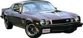 1977 Camaro Z28 Light Gold Stripe Decal Set