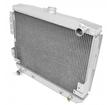1977-78 Mustang V8 Champion Aluminum 3-Row Radiator - Natural Finish