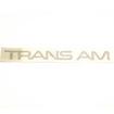 85-86 Trans-Am Rear Bumper Decal (Gold)