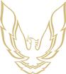 1986-87 Trans AM Light Gold Hood Bird Decal