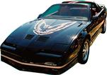 1985-86 Trans-Am Gold with Ochre Accent Decal / Stripe Set with Small 3" Nose Bird
