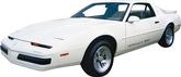1987-90 Firebird Formula 350 Silver Metallic Decal Set