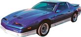 1987-90 Trans-Am Gold Decal Set