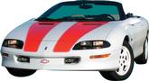 1998-02 Camaro Convertible / T-Tops Orange 30th Anniversary Style StripeSet