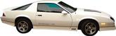 1988-90 Camaro Iroc-Z Red Door Decal