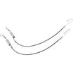 1994-04 Mustang Convertible Top Tension Cables Rear Flap - 14-3/4" Length