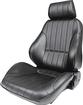 Procar Rally Black Leather Bucket Seats with Headrests