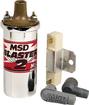 MSD; Blaster 2 Series; Ballast Resistor; 45,000 Volt Ignition Coil; Chrome