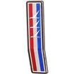 1965 Ford Falcon; Center Grill Emblem; Red, White & Blue Tri-Bar With 3 Falcons