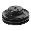 1965-69 Ford Mustang; 289/302/351W; Anodized Billet Aluminum Water Pump Pulley; 2V 2-Groove; Black