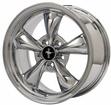 2001 SPECIAL EDITION BULLITT STYLE GT WHEELS, Chrome, fits 1994-2004