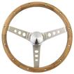 Grant; Steering Wheel; Classic Nostalgia; Hardwood Rim; 13-1/2" Diameter; 3-3/4" Dish