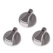 1987-89 Mustang CNC Machined AC Control Knobs - Set of 3