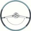1965-66 Impala Steering Wheel with Horn Ring ; Two Tone Blue
