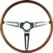 1967-68 Chevrolet, Buick; Walnut Woodgrain Steering Wheel ; 16" Diameter 4-1/4" Deep; N34 Option