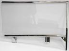 1958 Impala 2 Door Hardtop & Convertible Door Glass Assembly With Clear Glass; RH