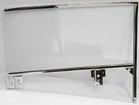 1959-60 Full Size Chevrolet 2 Door Hardtop Door Glass Assembly With Clear Glass; LH