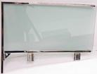 1958 Impala 2 Door Hardtop & Convertible Door Glass Assembly With Tinted Glass; LH