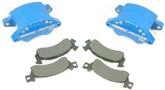 69-76 Force 10 Front Calipers Blue