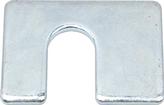 Body Shims 1/8" Thick, 1-1/4" x 1-1/8" With Offset 1/2" Bolt Slot. Zinc Plated, 50 Piece Set