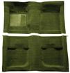 1971-73 Mustang Coupe / Fastback Passenger Area Nylon Loop Carpet with Mass Backing - Green