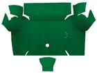 1967-68 Mustang Coupe Nylon Loop Trunk Floor Carpet - Green