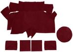 1969-70 Mustang Fastback Nylon Loop Trunk Carpet Set with Boards - Red
