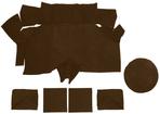 1969-70 Mustang Fastback Nylon Loop Trunk Carpet Set with Boards - Ginger