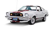 1975-77 Cobra II Decal Kit w/Side Stripes - White