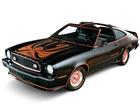 1978 Mustang King Cobra Snake & Decal Kit - Blue/Light Blue