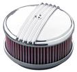 OTB Gear Dual Quad Air Cleaner - Mohawk Style with Straight Base