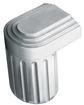 OTB Gear Remote Oil Filter - Grooved Aluminum with Satin Finish