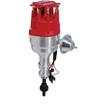 MSD; Ford 351C-460; Pro Billet Ready-to-Run Distributor; With Steel Gear; Red