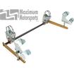 1979-04 Ford Mustang; Maximum Motorsports Bolt-in Solid Axle Rear Sway Bar; 1-1/4" x .095 wall