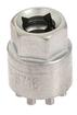 NotcHead CNC Machined Hardened Stainless Steel Pin Drive 1/4" Socket #2