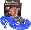 Universal Fit V8 Blue Taylor 409 Pro Race Ignition Wire Set with 90° Plug Boots