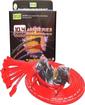 Universal Fit V8 Red Taylor 409 Pro Race Ignition Wire Set with 90° Plug Boots