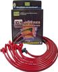 Small Block with HEI Red "Under Headers" Taylor 409 Pro Race Wire Set with 90° Plug Boots
