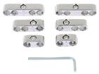 Chrome 6 Piece Taylor Clamp-Style 7-8.2 MM Wire Separator Set